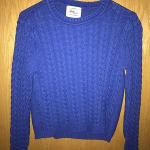 Women’s Cable Crew Neck Sweater